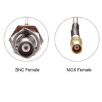 20cm BNC Female to MCX Female RG316 Cable — view 4