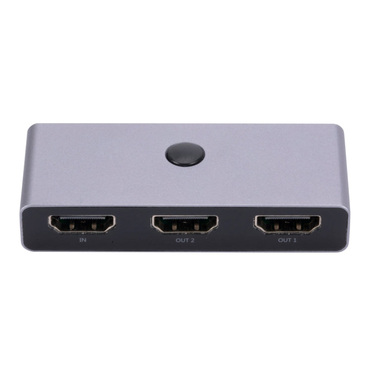 1 into 2 out 4K Split Screen HDMI Two-way Conversion Audio Video Switch — Two-way