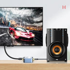 Digital to Analog 3.5 Coaxial Audio Converter, Host + USB Cable + Optical Fiber Cable