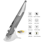 PR-06S 4-keys Smart Wireless Optical Mouse with Stylus Pen Function, Support Voice Operation / Translation — Support Voice Operation / Translation Grey