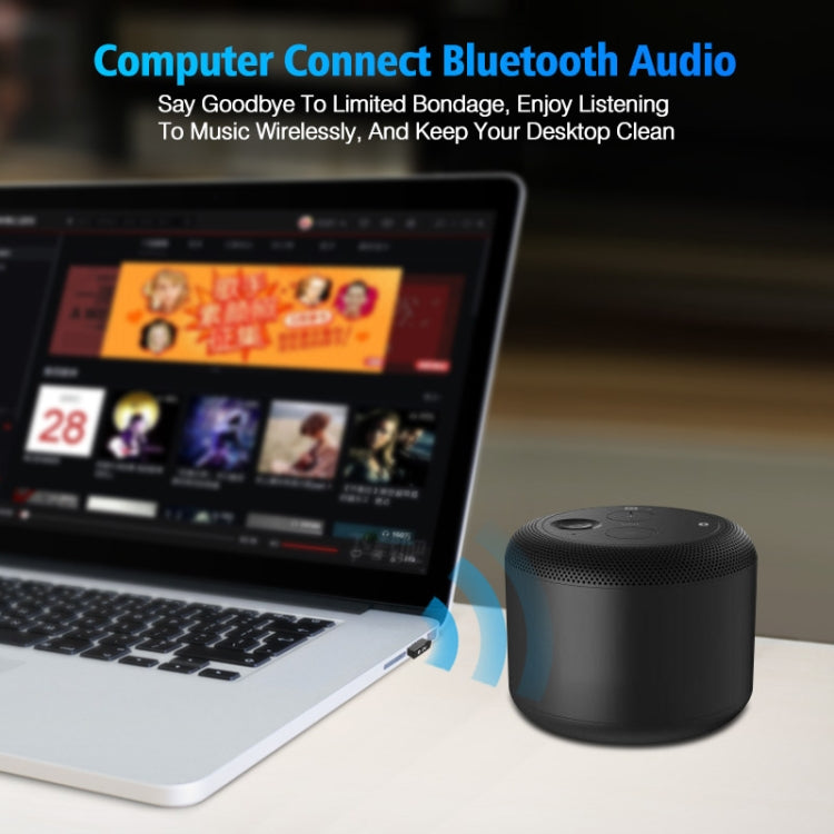 LY038 USB Mini Square Bluetooth 5.0 Adapter