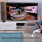 22dBi High Gain TV Antenna for DVB-T Television / USB TV Tuner with Amplifier Portable HDTV Booster