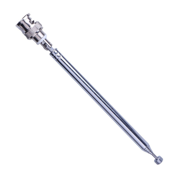 Telescopic Antenna with BNC Connector, Max Length: 45cm — FM Antenna (BNC)
