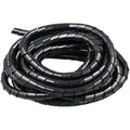 7m PE Spiral Pipes Wire Winding Organizer Tidy Tube, Nominal Diameter: 12mm, 12mm / 7m Length