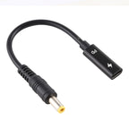 DP USB-C / Type-C to 5.5 x 2.5mm Power Adapter Charger Cable