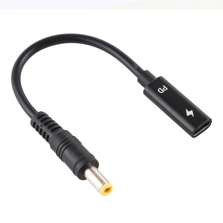DP USB-C / Type-C to 5.5 x 2.5mm Power Adapter Charger Cable