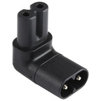 AC Power Plug Adapter Converter Socket, C7 to C8 Elbow