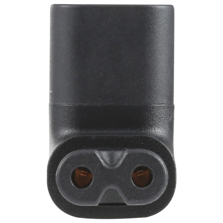 AC Power Plug Adapter Converter Socket, C7 to C8 Elbow — view 4