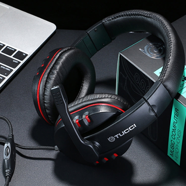 TUCCI X6 Super Bass Stereo PC Gaming Headset with Microphone