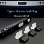 20 PCS Silicone Anti-Dust Plugs for USB-C / Type-C Port