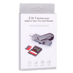 2 In 1 Multifunction USB-C / Type-C to USB 3.0 Card Reader — view 4
