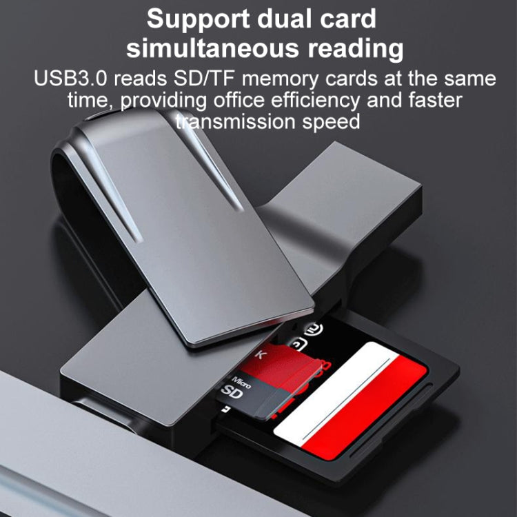 2 In 1 Multifunction USB-C / Type-C to USB 3.0 Card Reader — view 5
