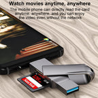 2 In 1 Multifunction USB-C / Type-C to USB 3.0 Card Reader — view 7