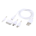 Multi-function Data Cable with 4 Adapters, Suitable for Mico USB / HDMI / Nokia 2.0 / iPhone 4, 5 in 1 — 5 in 1