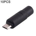 10 PCS 4.0 x 1.7mm to Micro USB DC Power Plug Connector