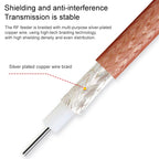 Dual TS9 to RG316 Coaxial RF Connector Cable Extension Cable, Specification: