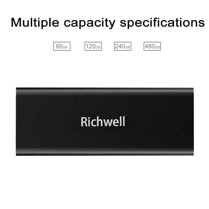 Richwell SSD R280-SSD-60GB 60GB Mobile Hard Disk Drive for Desktop PC