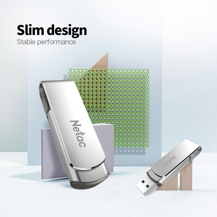 Netac U388 64GB USB 3.0 Twister Secure Encryption Flash Disk