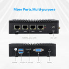 K660G4 Windows and Linux System Mini PC, Intel Celeron Processor N2840 Quad-Core 2M Cache, 1.83GHz, up to 2.25GHz, 2GB RAM + 32GB SSD