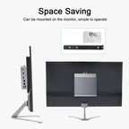 K660S Windows and Linux System Mini PC, Intel Celeron Processor N2840 Quad-Core 1.83- 2.25GHz, 4GB RAM + 64GB SSD