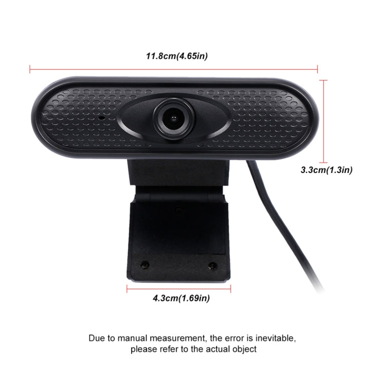HD 1080P USB Camera WebCam with Microphone — view 3