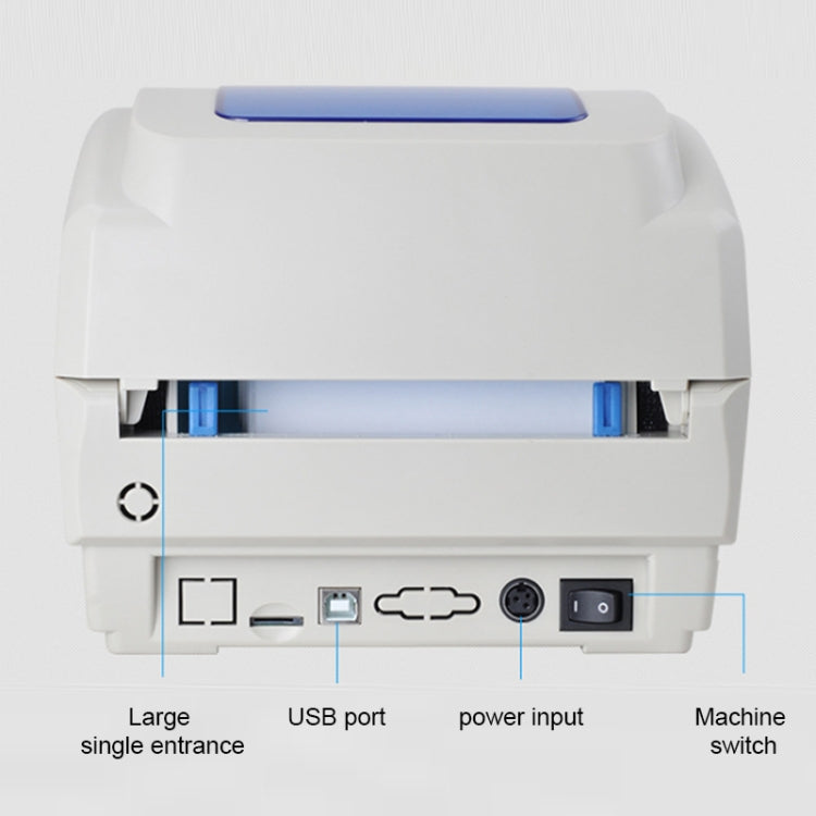Xprinter XP-460B USB Port Thermal Automatic Calibration Barcode Printer