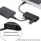 High Speed 4 x USB 3.0 to USB-C / Type-C HUB with Switch — view 4