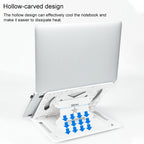 General-purpose Increased Heat Dissipation For Laptops Holder, Style: with Mobile Phone Holder