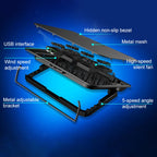 ICE COOREL Notebook Computer Base Speed Control Silent Six-fan Cooling Holder Cooling Rack, Style: Flagship