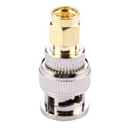 2 PCS BNC Male to SMA Male Connector — Male to SMA Male