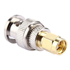 2 PCS BNC Male to SMA Male Connector — view 3