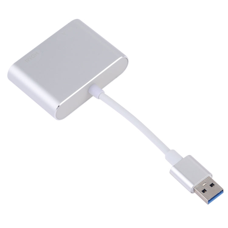 2 in 1 USB 3.0 to HDMI + VGA Adapter