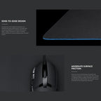 Logitech G640 Cloth Soft E-sport Gaming Mouse Pad, Size: 46 x 40cm