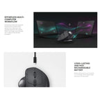 Logitech MX ERGO S 440DPI Bluetooth + Unifying Dual-mode Wireless Trackball Optical Mouse — view 12