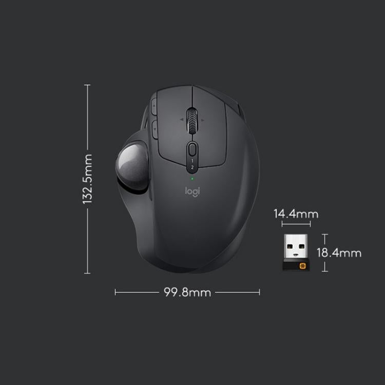 Logitech MX ERGO S 440DPI Bluetooth + Unifying Dual-mode Wireless Trackball Optical Mouse — view 5