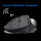 Logitech MX ERGO S 440DPI Bluetooth + Unifying Dual-mode Wireless Trackball Optical Mouse — view 6