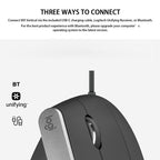 Logitech MX Vertical 4000DPI USB-C / Type-C + Unifying + Bluetooth Three-mode Ergonomic Wireless Vertical Optical Mouse