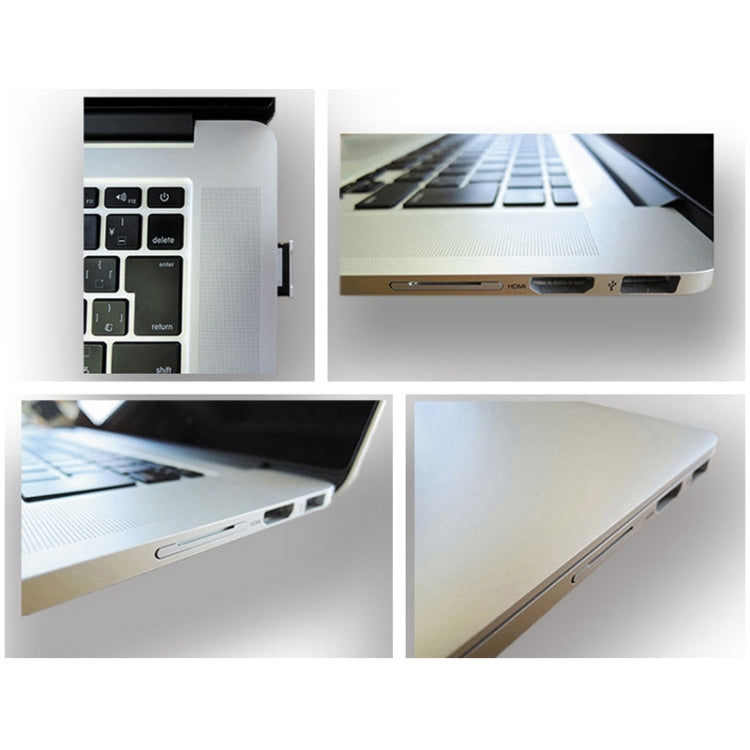 BASEQI Hidden Aluminum Alloy SD Card Case for Lenovo YOGA 720 / 710 Laptop