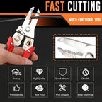 Multi-functional Wire Splitting Pliers Electrician Manual Tool — view 4