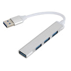 A809 USB 3.0 x 1 + USB 2.0 x 3 to USB 3.0 Multi-function Splitter HUB Adapter