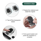 SD-001 2 PCS Desktop Foldable Mini Holder, Specification: Aluminum Alloy — view 11