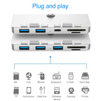 Rocketek For iMac Type-C / USB-C + Dual USB3.0 + SD / TF Multi-function HUB Expansion Dock — view 4