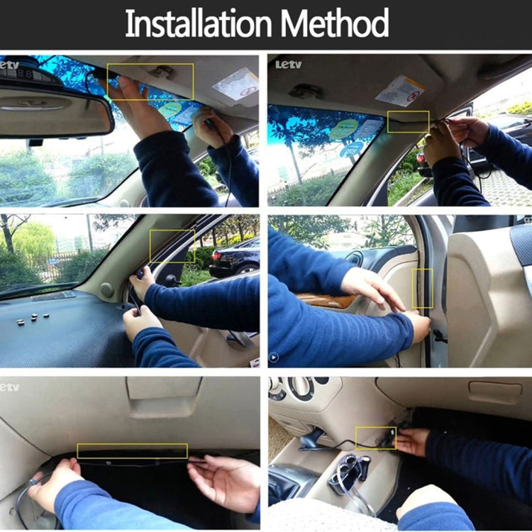 G636 2.7 inch Screen Display Car DVR Recorder, Support Loop Recording / Motion Detection / G-Sensor / Night Vision Function