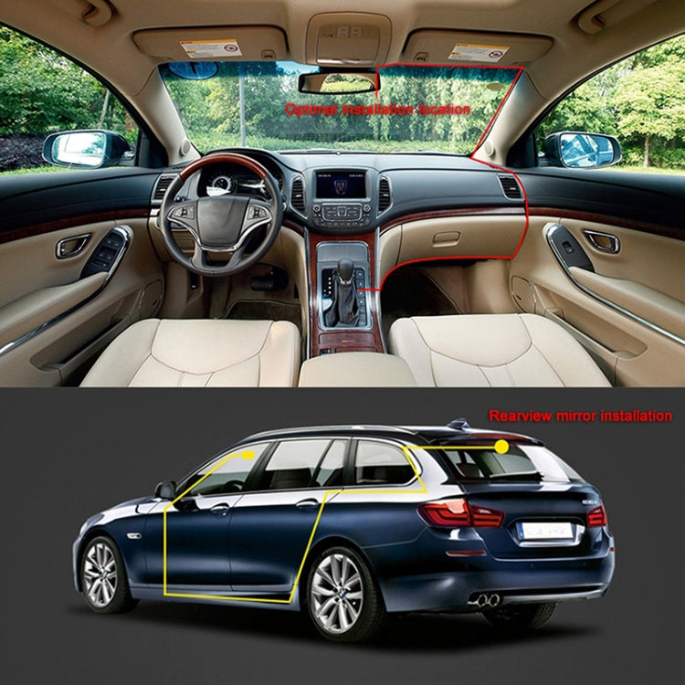 A305 Car DVR Camera 2.45 inch IPS Screen Full HD 1080P 170 Degree Wide Angle Viewing, Support Motion Detection / TF Card / G-Sensor / WiFi / HDMI