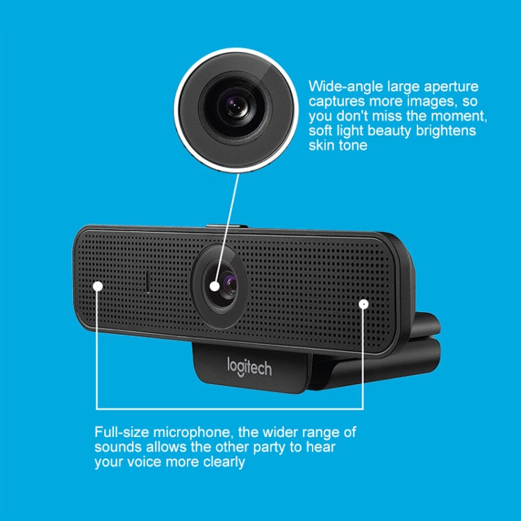 Logitech C925E 1080p HD Webcam with Integrated Security Cover