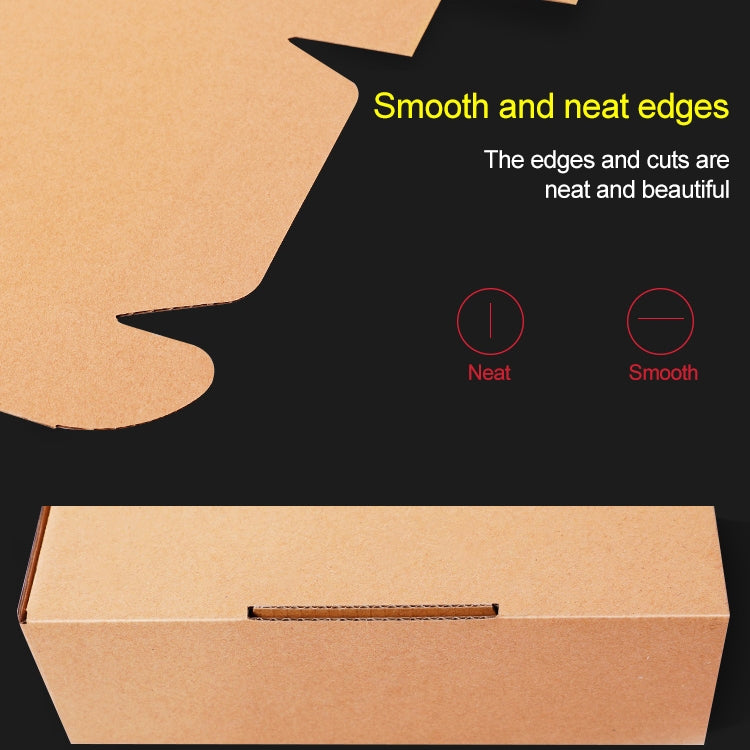 100 PCS Kraft Paper Shipping Box Packaging Box, Size: Q2, 13x8x2.5cm — view 6