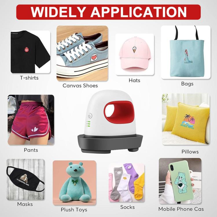 Multifunctional Mini Stamping Machine Clothes Cap Logo Heat Transfer, US Plug