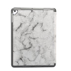 Marble Texture Pattern Horizontal Flip Case for iPad 9.7 (2018), with Three-folding Holder & Pen Slots