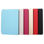 Horizontal Flip Solid Color Leather Case with Three-folding Holder & Wake-up / Sleep Function for iPad Pro 9.7 inch