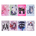 Painting Pattern Horizontal Flip Leather Case with Holder & Wallet & Card Slots & Pen Slot, For iPad Air / iPad Air 2, iPad Air / iPad Air 2